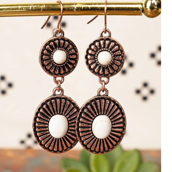 One Blessed Nana Jewelry - ❤️NWT *BOUTIQUE*  IT'S ALL YOU COPPERTONE EARRINGS